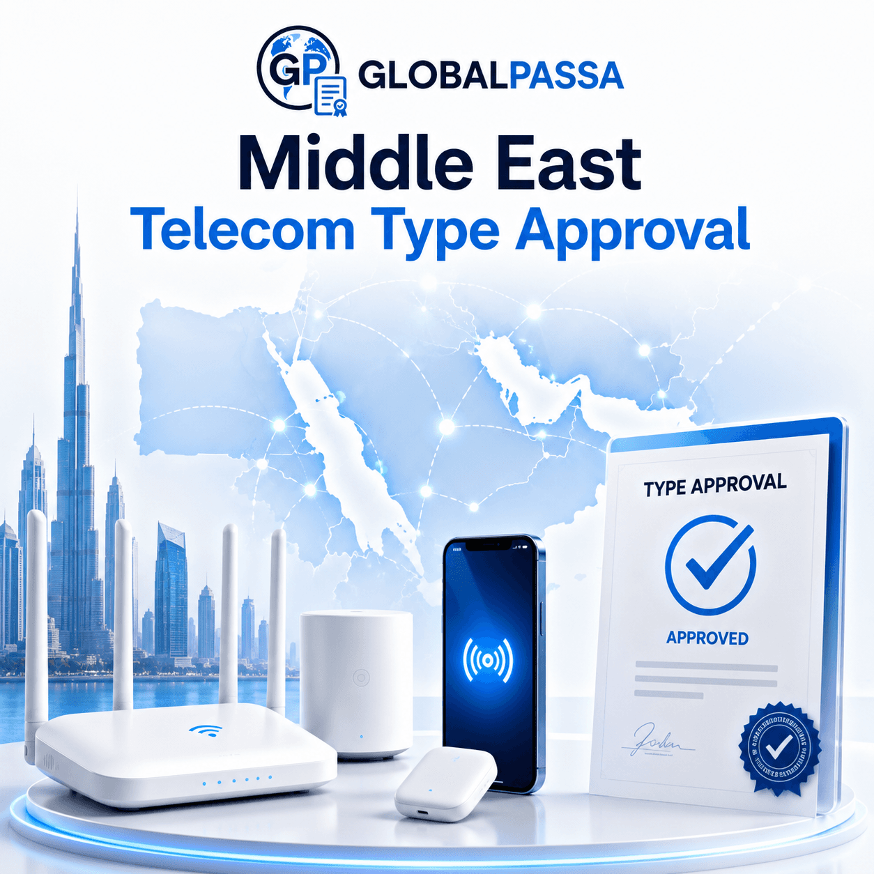 Middle East telecom type approval for wireless and connected products